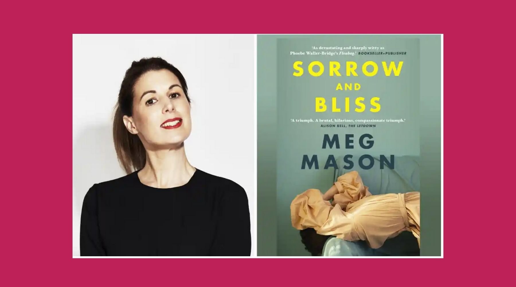 Book Club: Sorrow and Bliss by Meg Mason - Crushed Wines