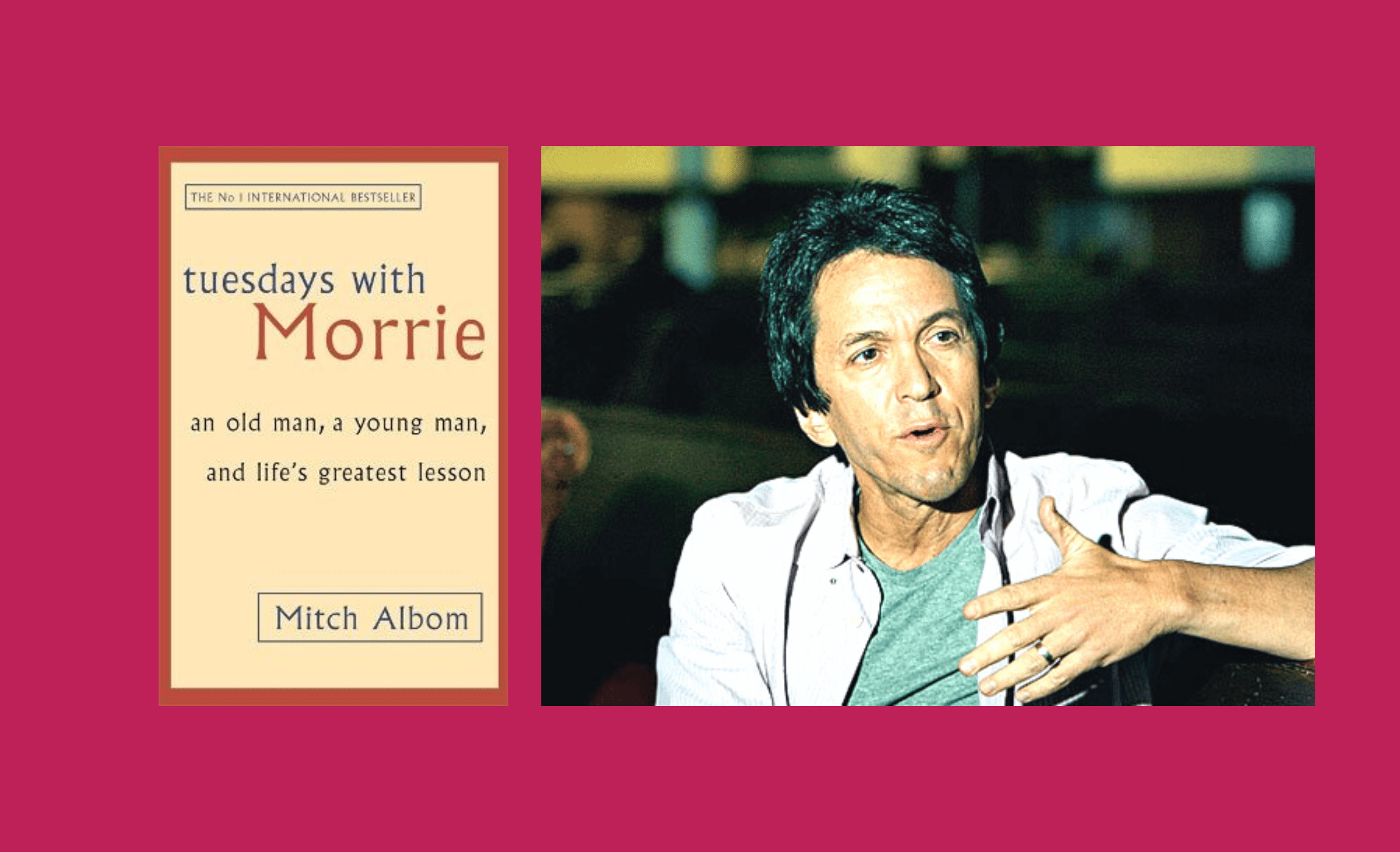 Book Club: Tuesdays with Morrie by Mitch Albom - Crushed Wines