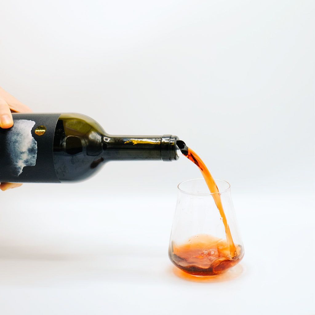 Cantina Berritta Monte Tundu Cannonau, Sardinia, Italy, Red Wine Bottle Pouring into glass