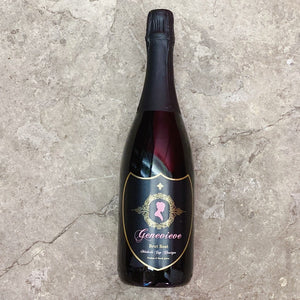 Genevieve MCC Brut Rose Sparkling Wine Bubbles Bottle