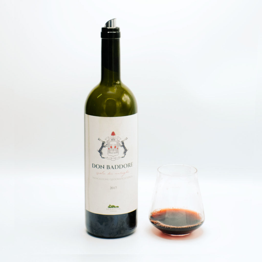 Cantina Berritta Don Baddore Cannonau Syrah Red Wine Italy Sarinia Bottle