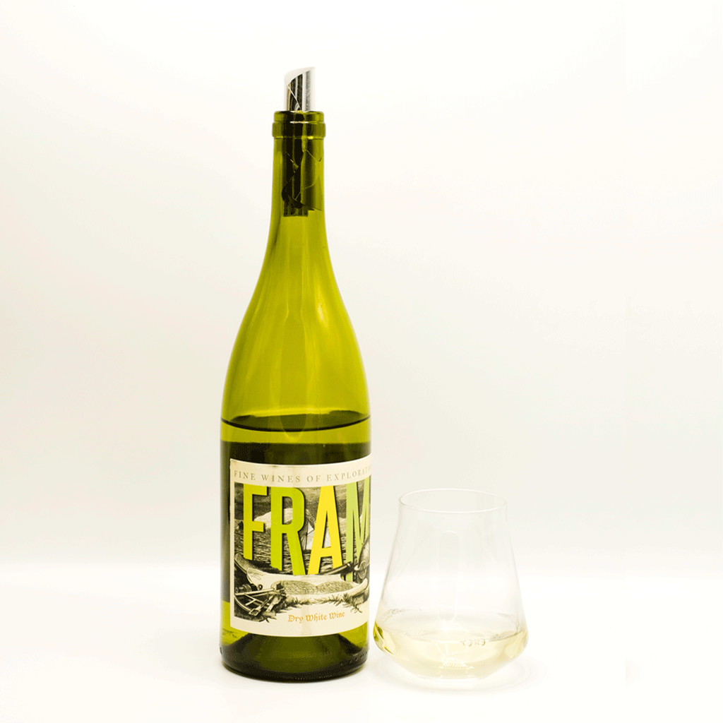 Fram Dry White White Wine Bottle South Africa