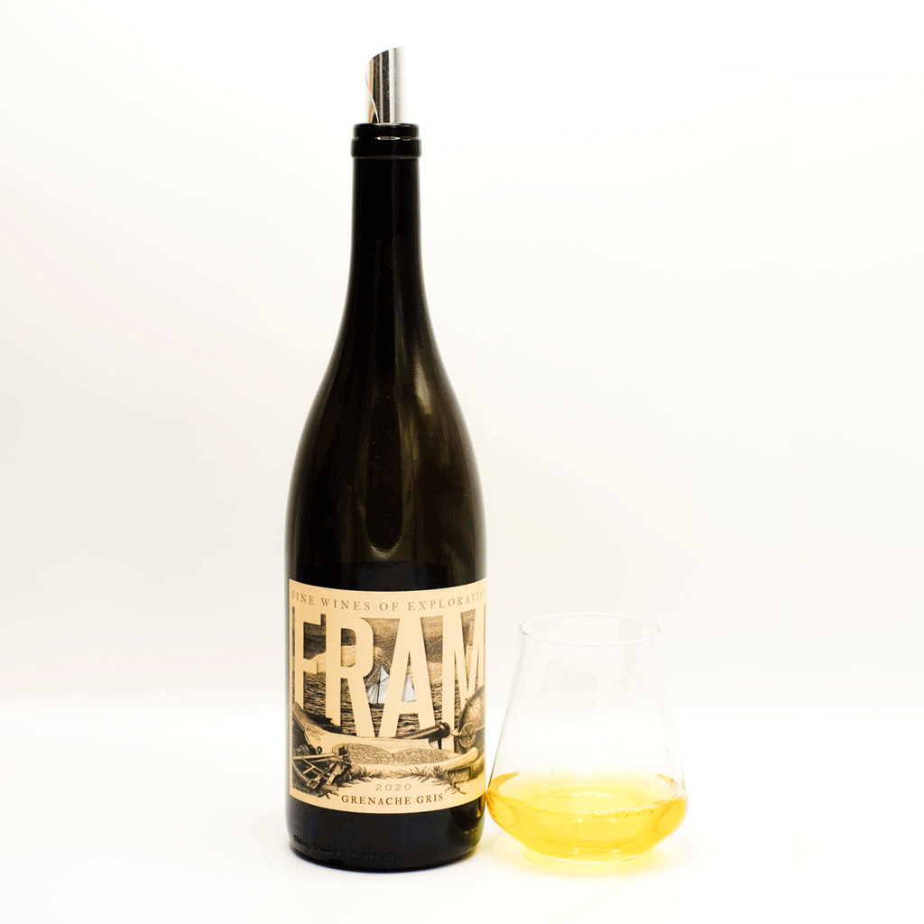 Fram Grenache Gris Orange Wine, South Africa, bottle