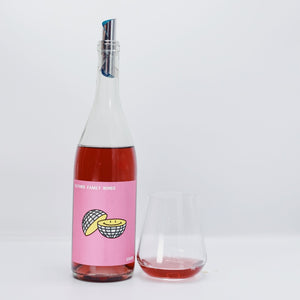 Guthrie Family Wines Kisses Viognier Pinot Noir, Napa Valley, USA, Pink Rose Wine bottle