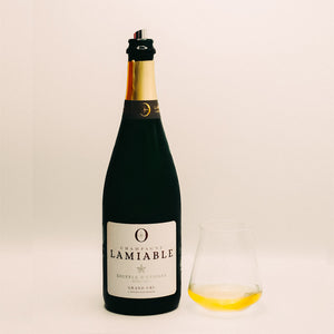Champagne Lamiable Souffle d'Etoiles Extra Brut Champagne Bottle, Sparkling Wine, France