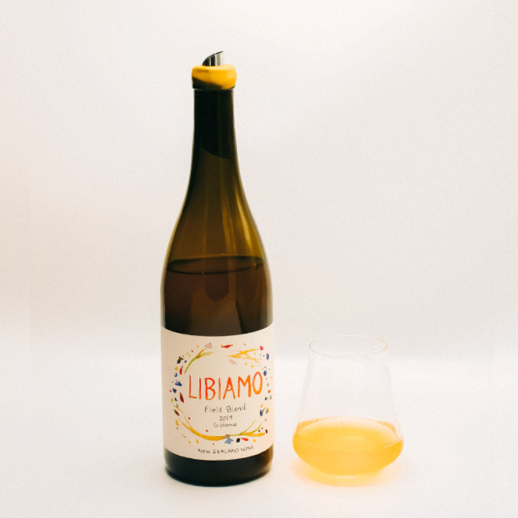 Millton Libiamo Field Blend, Gisborne, New Zealand, Orange Wine Bottle