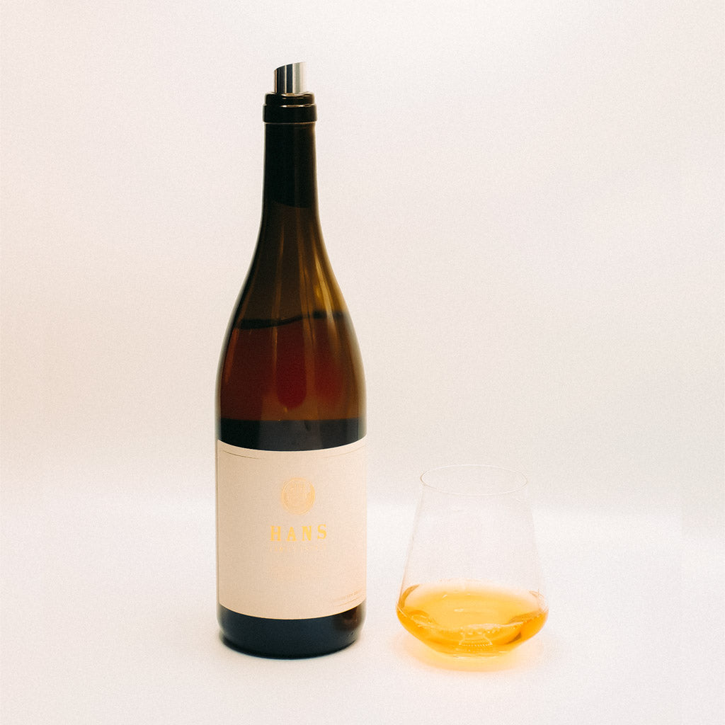 Hans Herzog Pinot Gris Skin Contact Wine, Orange Wine, New Zealand, Wine bottle