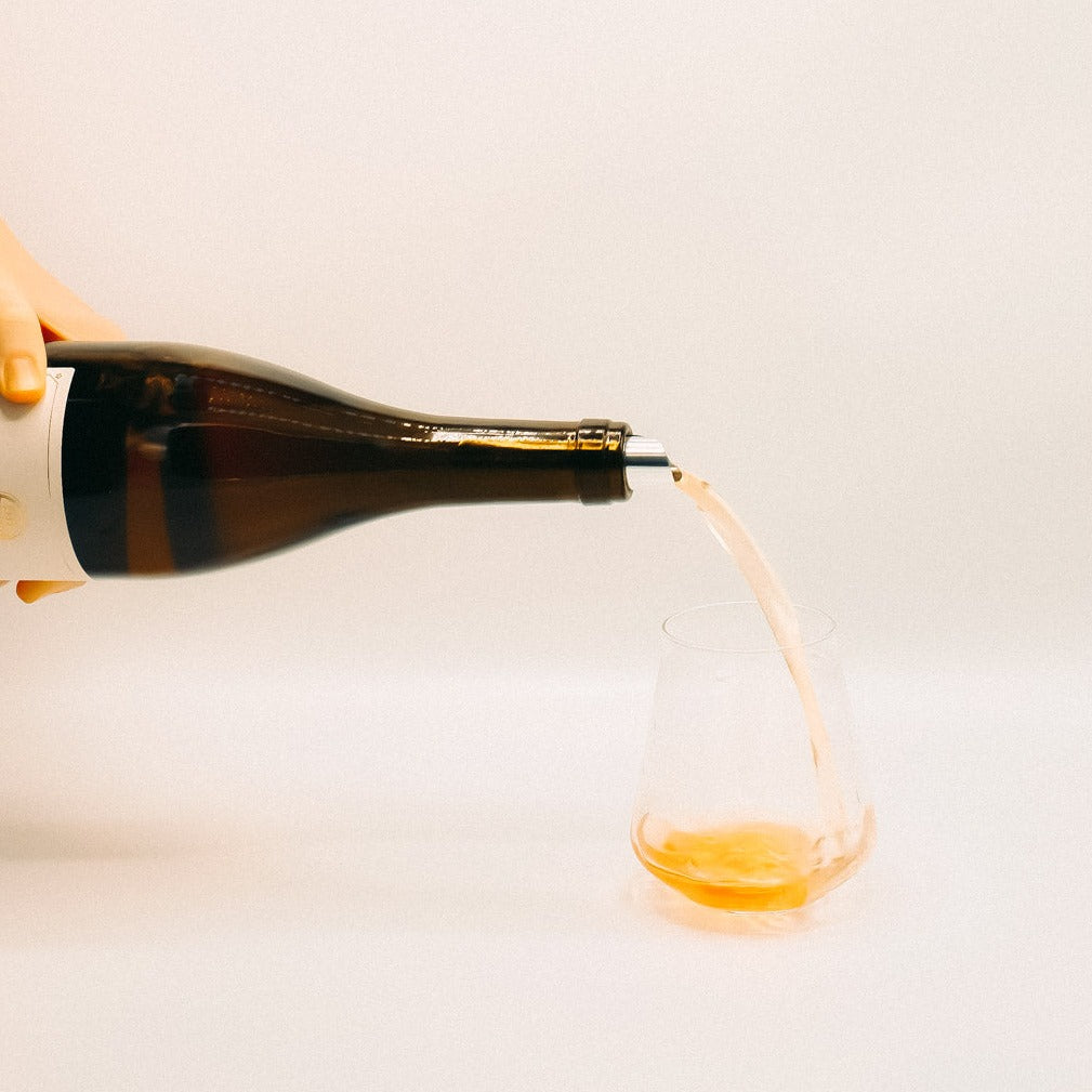 Hans Herzog Pinot Gris Skin Contact Wine, Orange Wine, New Zealand, Wine bottle