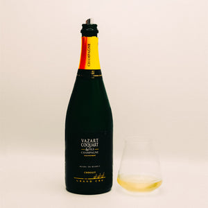 Champagne Vazart-Coquart Bottle, Sparkling Wine, France