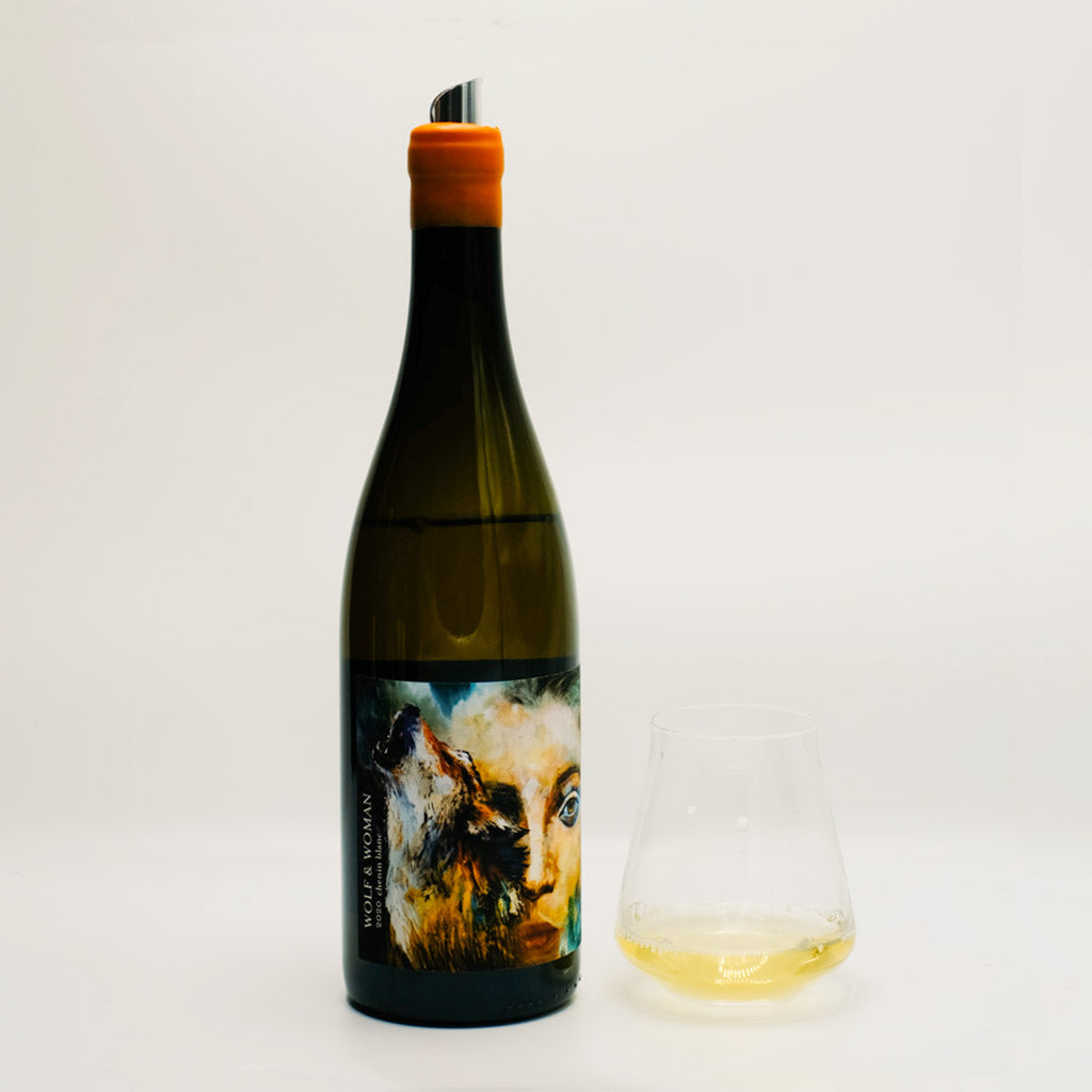 Wolf & Woman Chenin Blanc White Wine Bottle